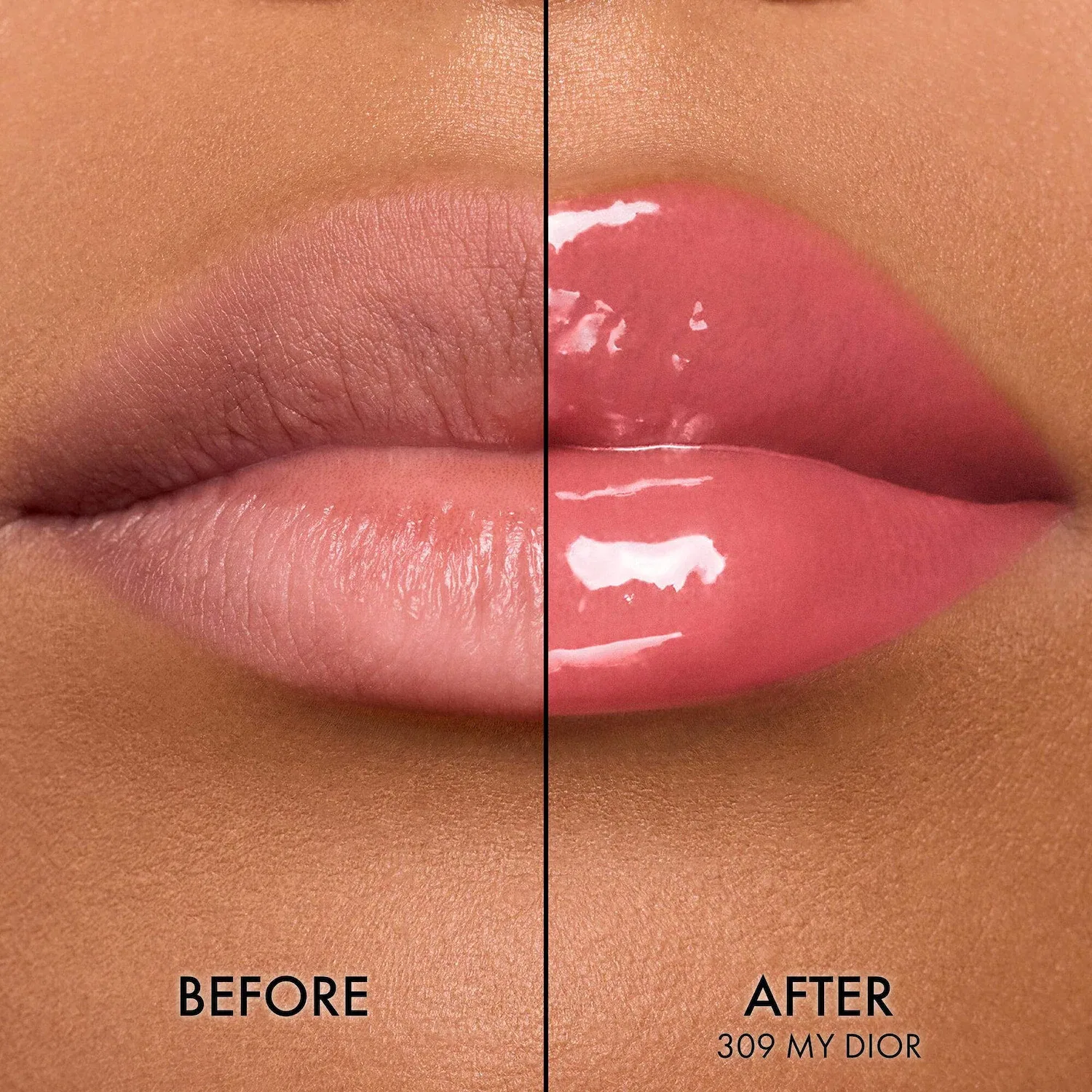 Блеск для губ DIOR Addict Glass Lipstick, 2.7 г, с гиалуроновой кислотой, High Shine finish, DIOR, 309: My Dior — фото 4