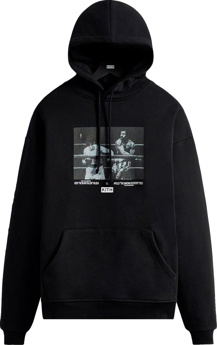 

Худи Kith For Rocky Title Fight Hoodie 'Black', черный