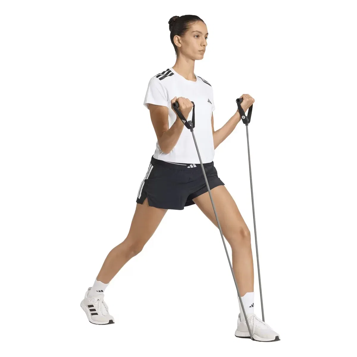 Женская футболка Workout Essentials Plus adidas, Blanco — фото 4