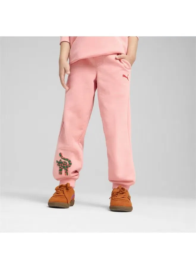 Спортивные штаны с логотипом Cats club Puma, розовый