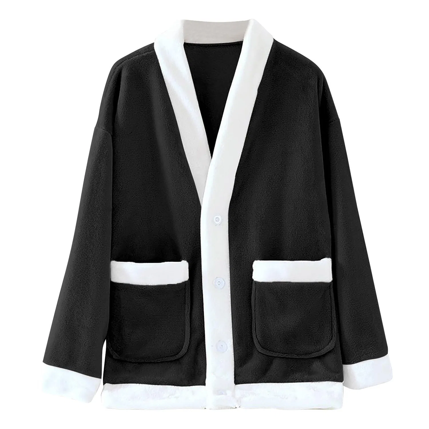 Женский кардиган с длинным рукавом, разноцветный, Nero — фото 4