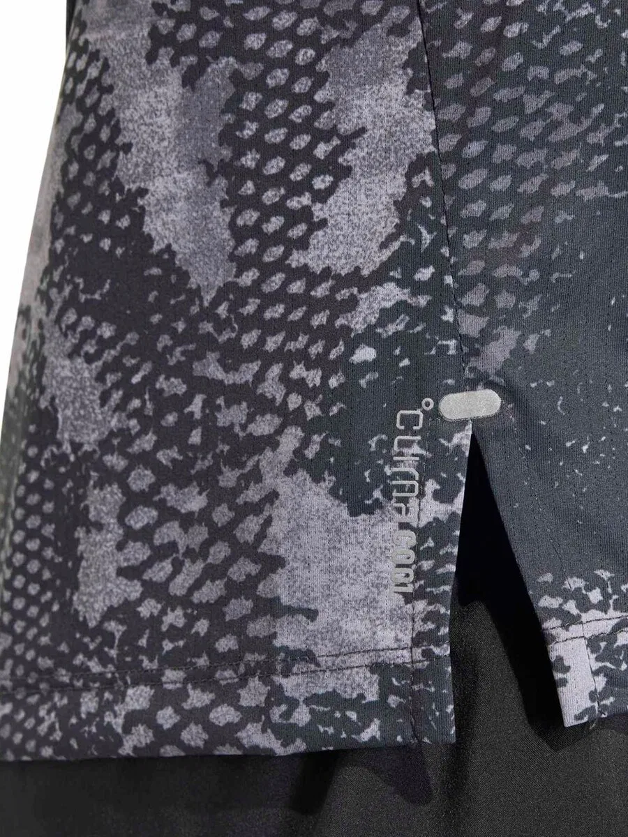 Спортивная футболка ADIDAS PERFORMANCE Performance Shirt серого и темно-серого цвета — фото 4