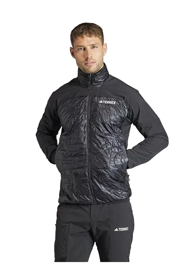 Мужское пальто с воротником-стойкой Terrex Coat Adidas, Black