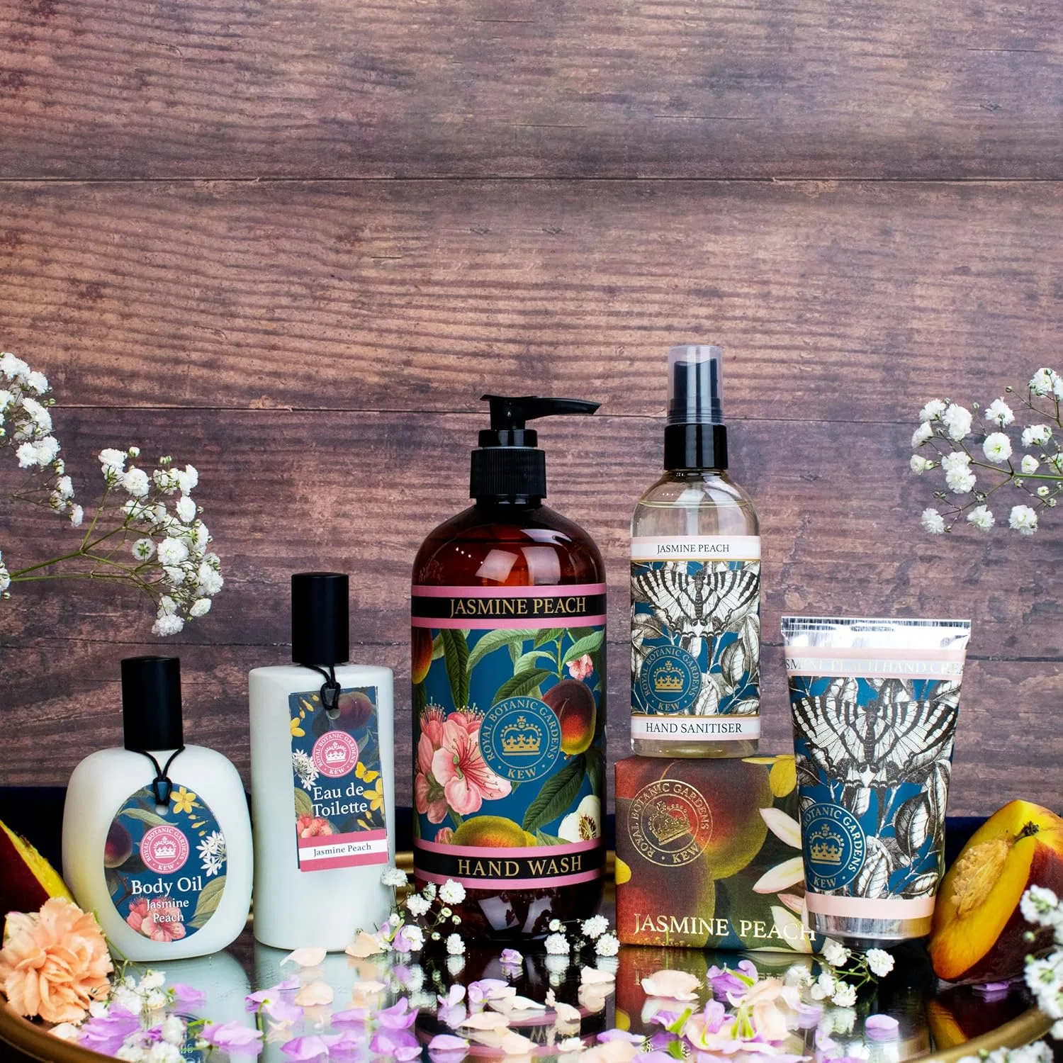 Гель для рук и тела, Jasmine Peach, The English Soap Company, 500 мл — фото 3