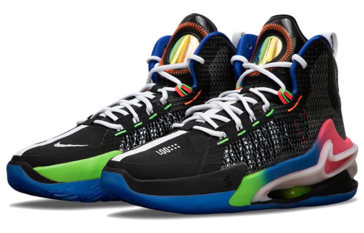 Кроссовки Nike Air Zoom GT Jump, черный/розовый/синий — фото 3