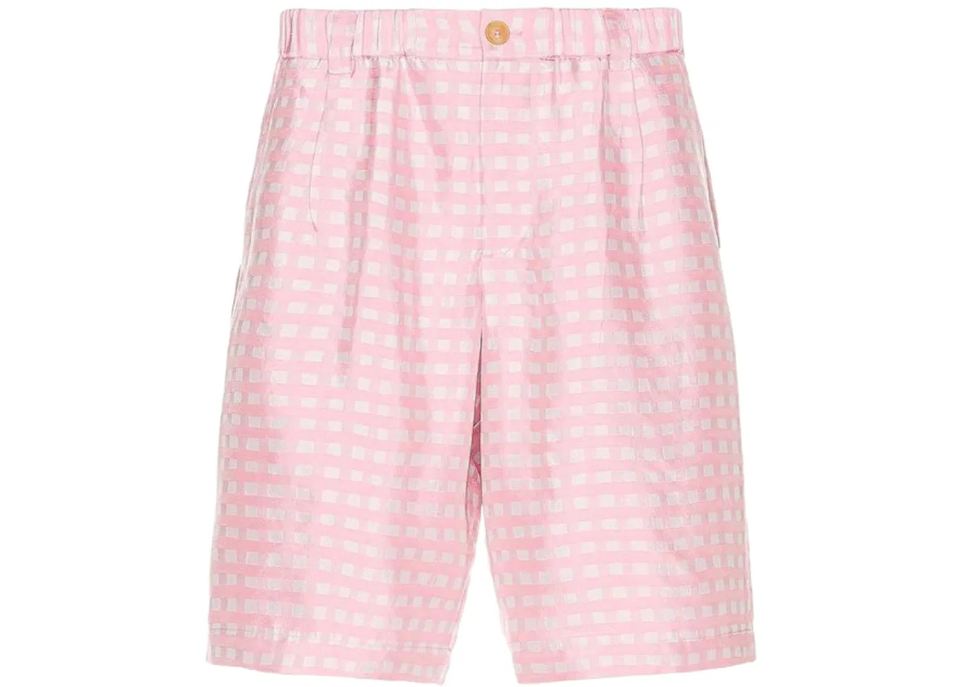 Мужские шорты с клетчатым принтом Shorts Jacquemus, Pink Checks