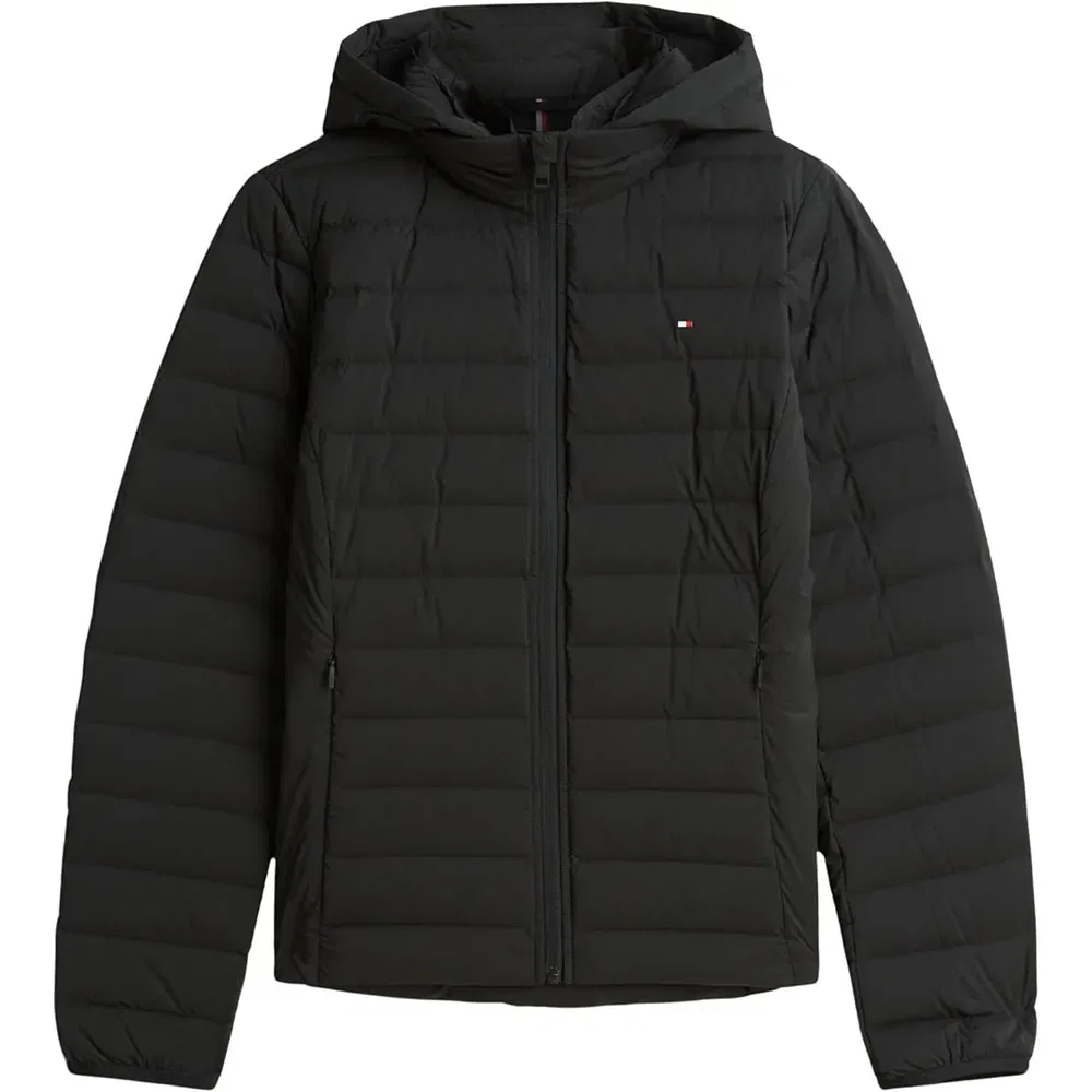 Пуховик легкий Tommy Hilfiger, черный