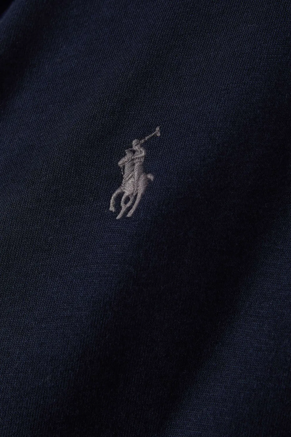 Свитер с короткой молнией на груди на пуговицах Polo Ralph Lauren — фото 4