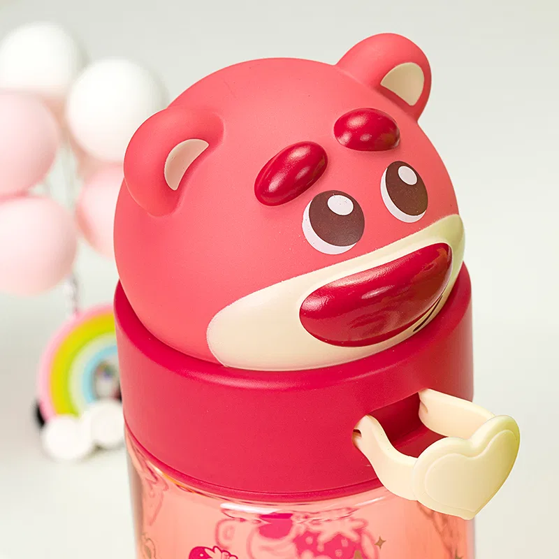 Детский стакан с крышкой 500 мл Disney Lotso Coasters, Black — фото 4