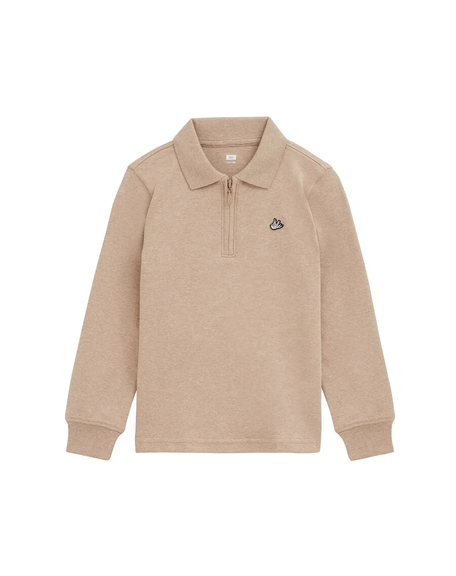 Топ WE Fashion в бежевом цвете с пятнистым рисунком