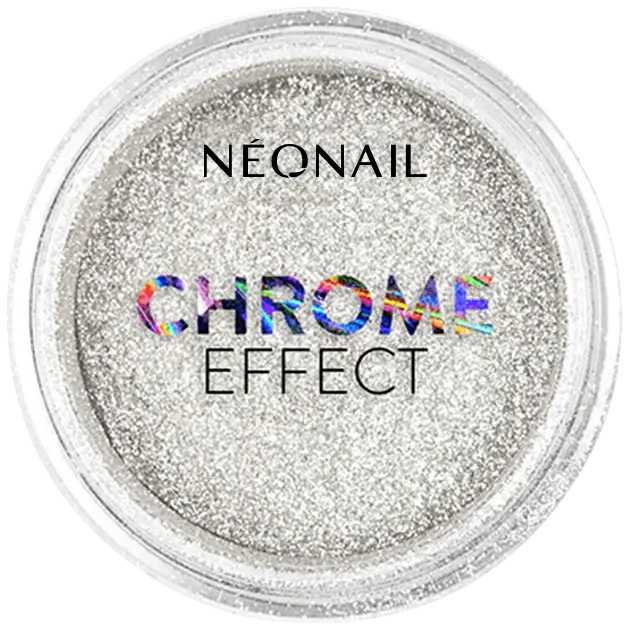 

Neonail Chrome Effect серебряная пудра для ногтей, 2 г