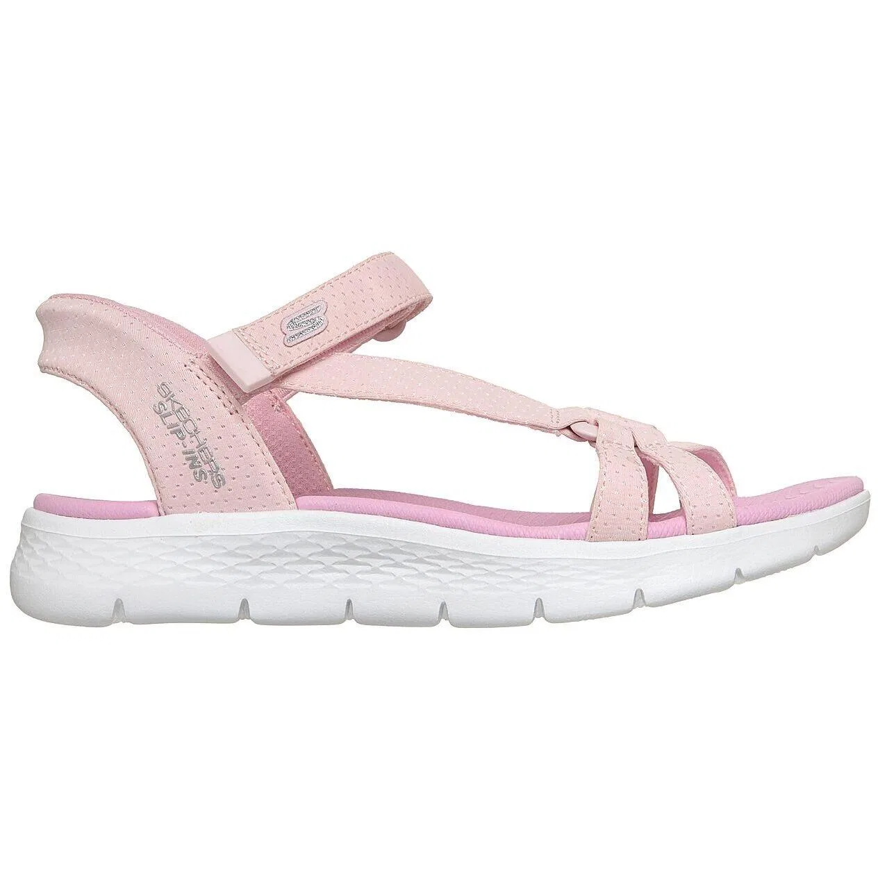 Детские сандалии с моделью Go Walk Flex Sandal-lots Of Sol, Skechers, Rosa — фото 3