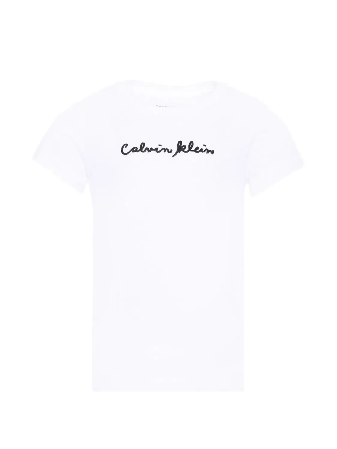 Футболка с логотипом Calvin Klein Kids, белый