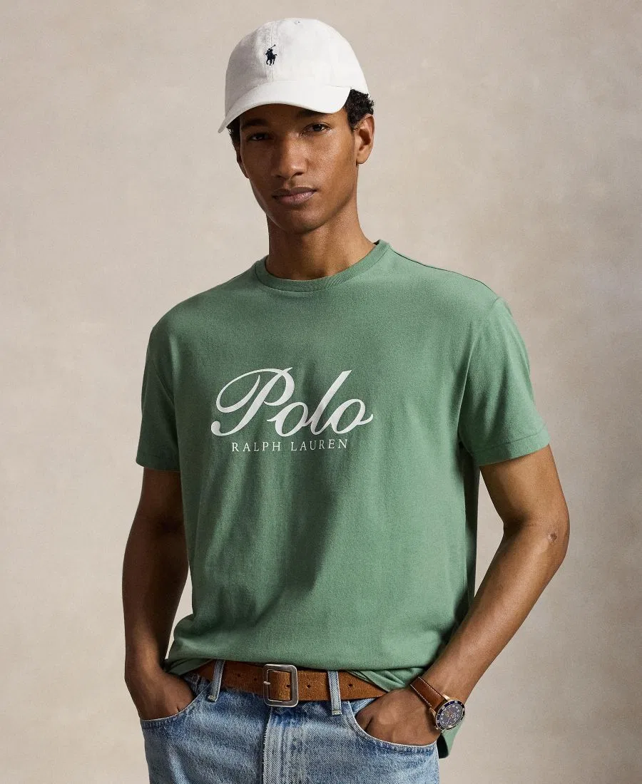 Мужская футболка с принтом Polo Ralph Lauren, Fatigue