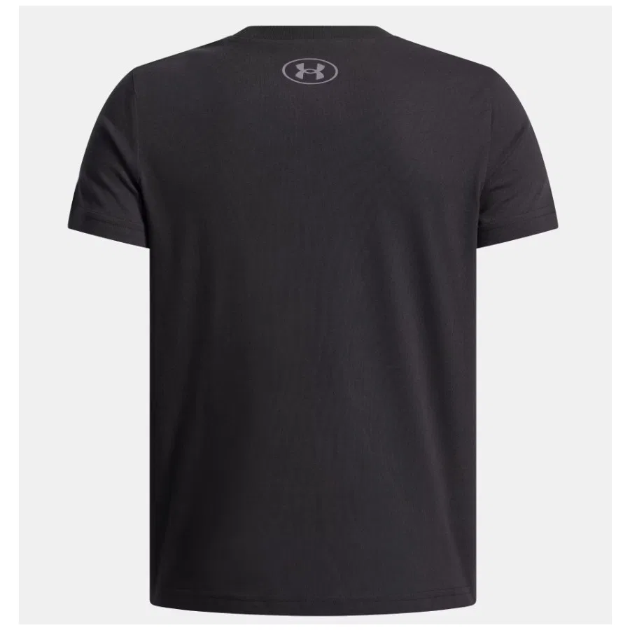 Детская футболка с коротким рукавом Under Armour UA Gl Foundation Ss, Бордовый — фото 2