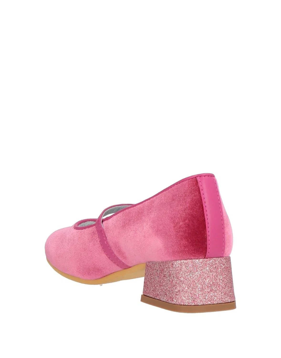 Детские балетки для девочек Mary Jane Flats Monnalisa, светло-розовый — фото 3