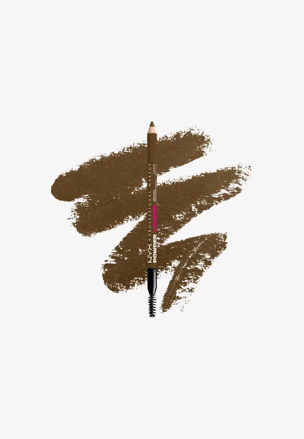 Карандаш для бровей с эффектом объема Powder Louder Nyx Professional Makeup Soft brown 1.15 г — фото 4