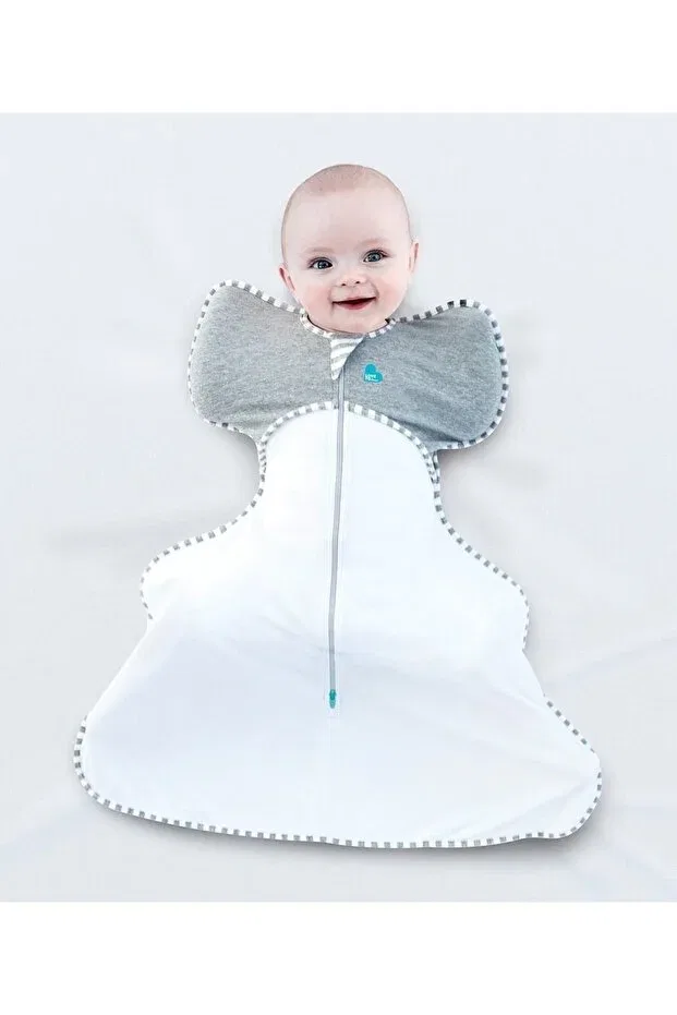Детский комбинезон для новорожденных хлопковый Love To Dream, White — фото 2