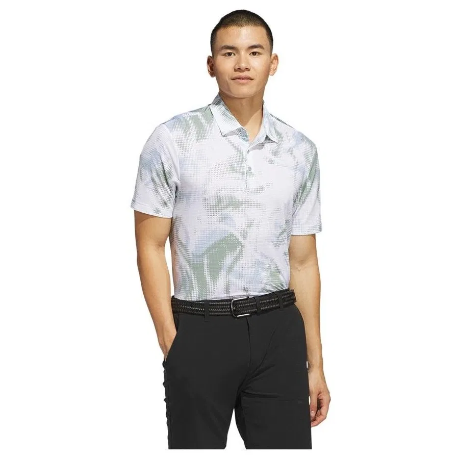 Мужская футболка-поло с коротким рукавом adidas Ult Mv Msh Polo JF9004, Белый