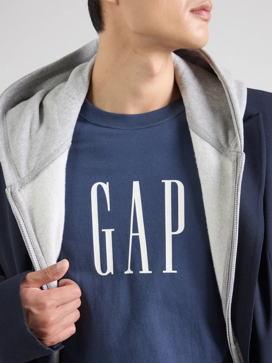 Рубашка GAP 'EVERYDAY' цвета горечавки — фото 2