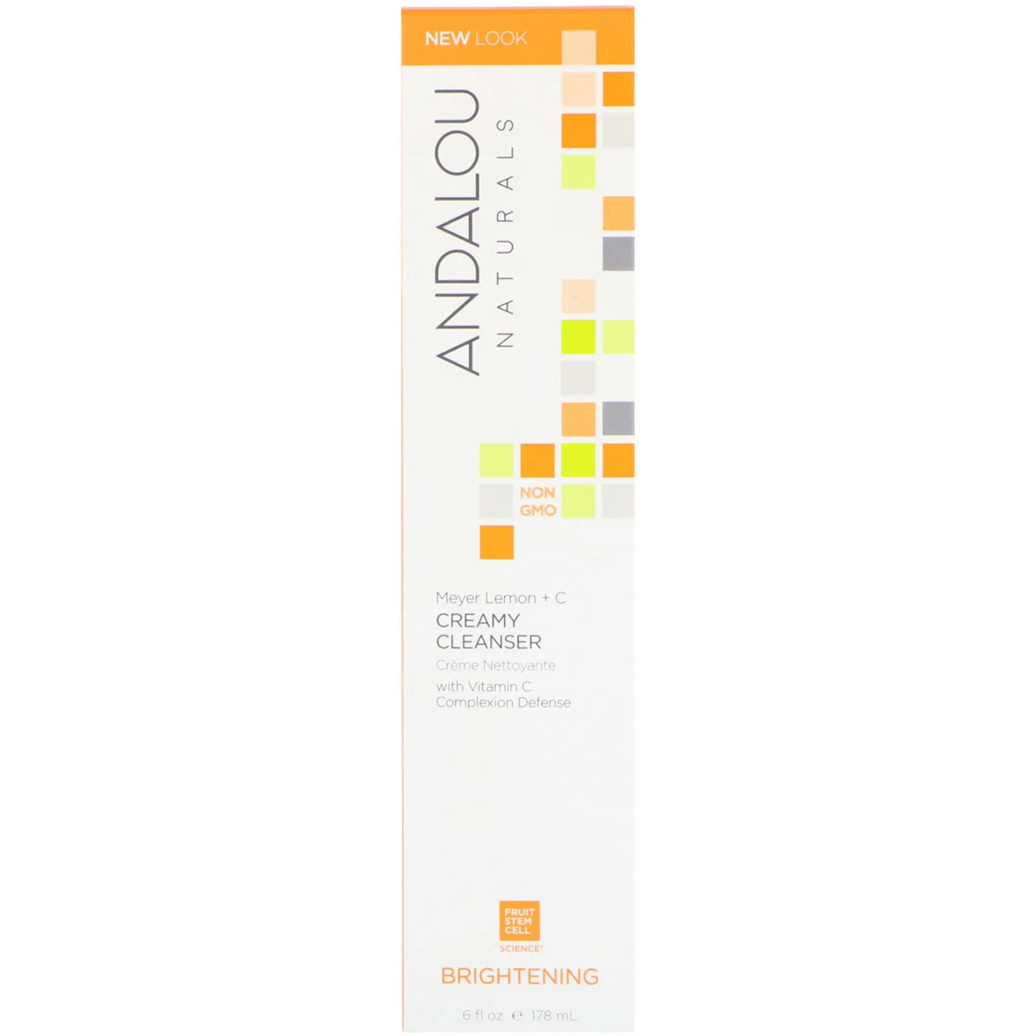 Крем-пенка Andalou Naturals Meyer Lemon C Brightening, 178 мл, осветляющая — фото 3