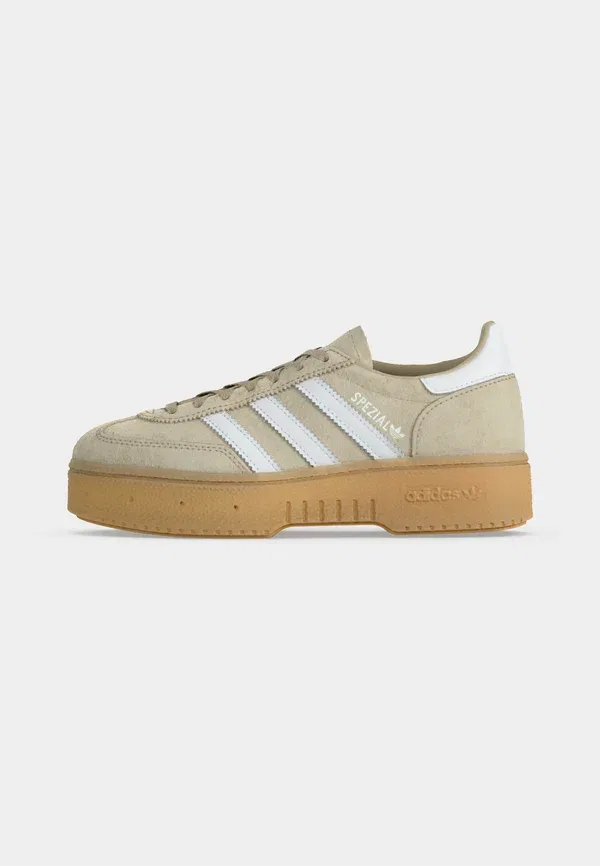 Гандбольные специальные жирные кроссовки унисекс Adidas Originals, белый/хаки — фото 2