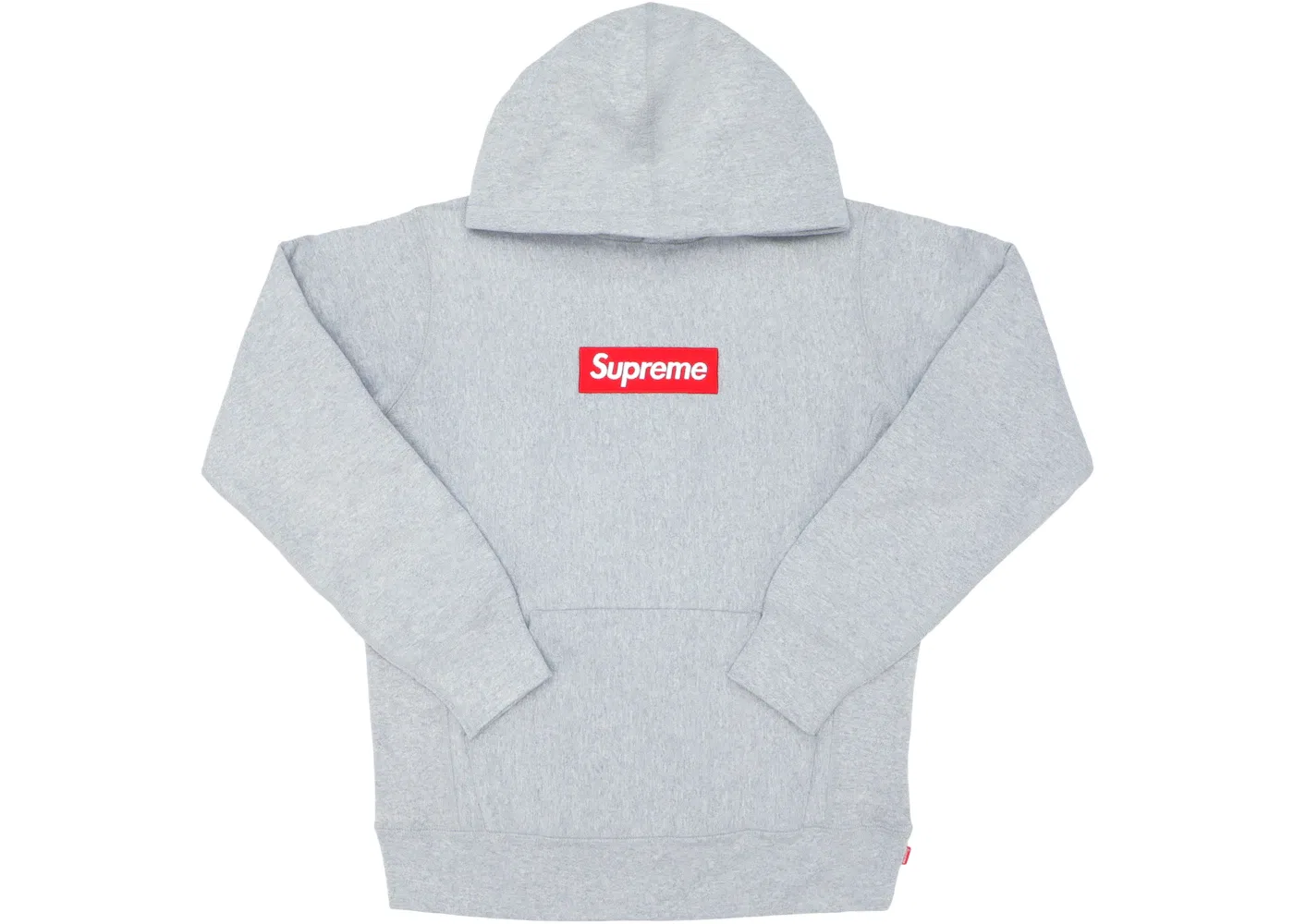 Мужская худи с принтом Supreme Hoodie, Heather Grey