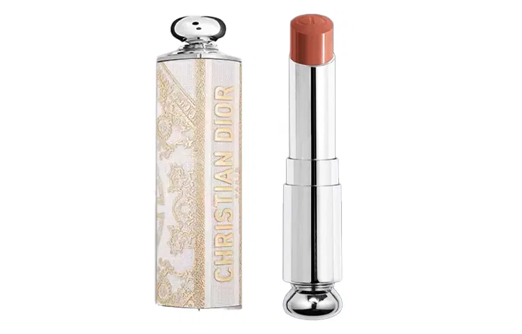 Женская губная помада с блеском Enchanting Lipstick Fashion Shell+Lipstick Refill 527, DIOR, Enchanting — фото 4