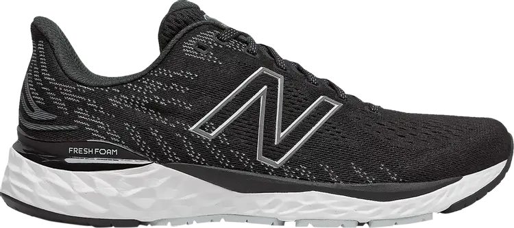 

Кроссовки New Balance Fresh Foam 880v11 B Wide 'Black Cyclone', черный, Черный;серый, Кроссовки New Balance Fresh Foam 880v11 B Wide 'Black Cyclone', черный