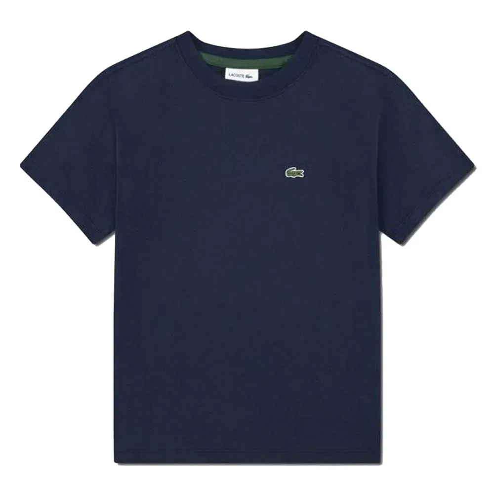 Детская футболка с коротким рукавом Lacoste kids, Blue