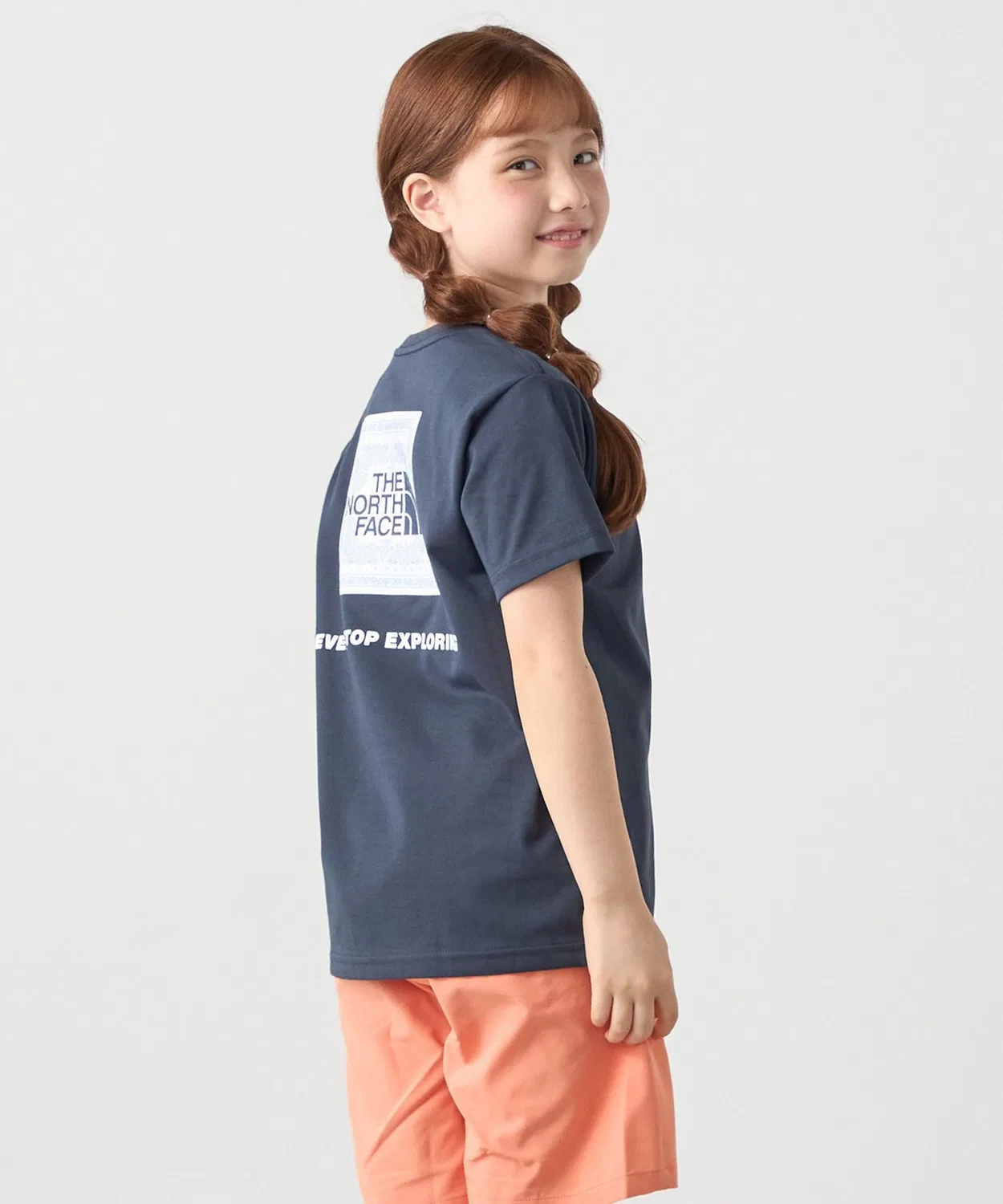 Детская футболка с принтом Square Bandana THE NORTH FACE, Navy