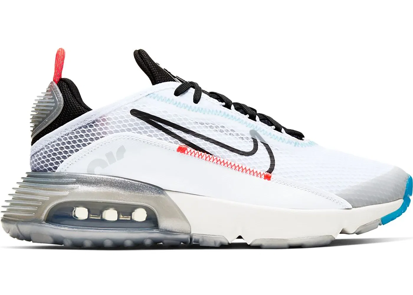 Детские кроссовки Lifestyle Nike Air Max 2090, White/Pure Platinum-Bright Crimson-Black