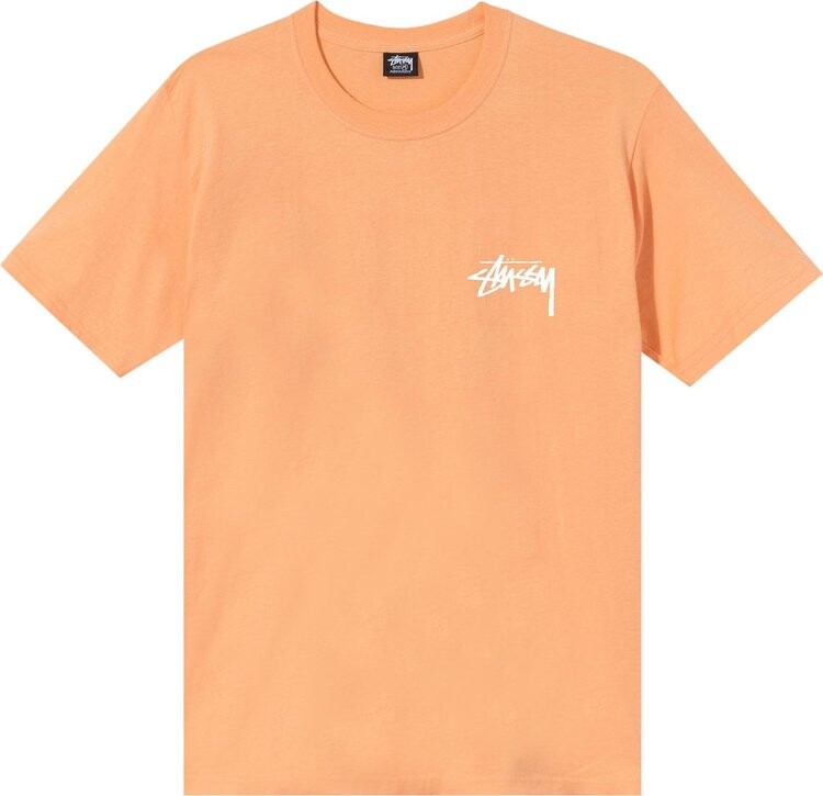 

Футболка Stussy Peace Sign T-Shirt 'Peach', розовый