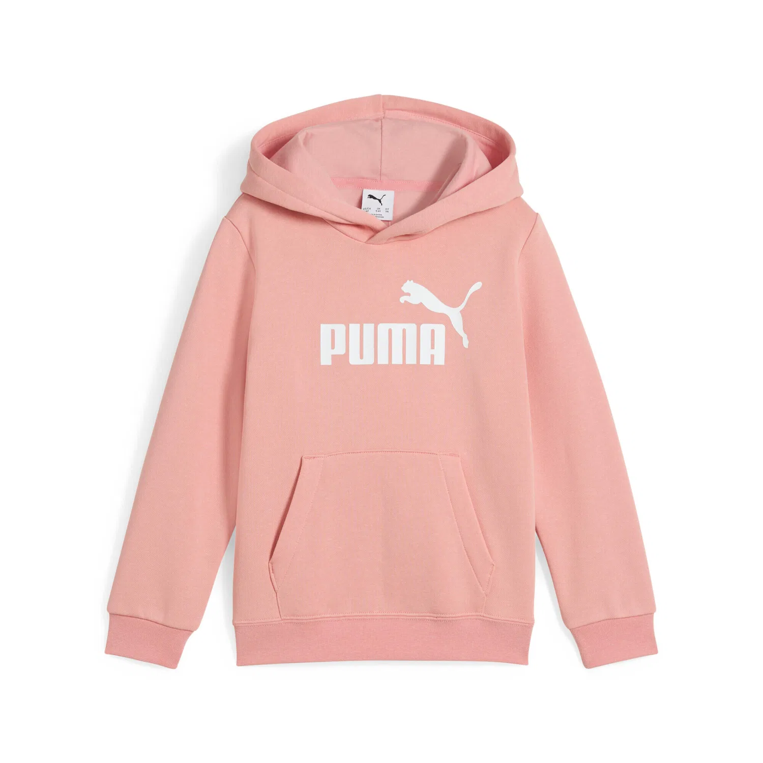 Детское флисовое худи с капюшоном No. 1 Logo Puma, Pink Fruit
