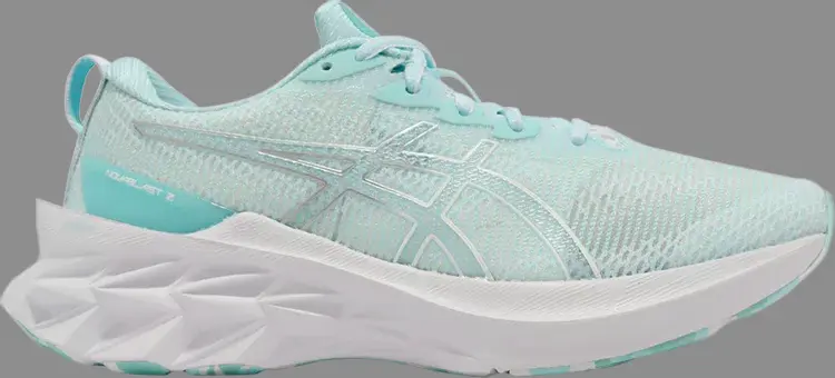 

Кроссовки wmns novablast 2 le 'white pure silver' Asics, белый, Белый;серый, Кроссовки wmns novablast 2 le 'white pure silver' Asics, белый