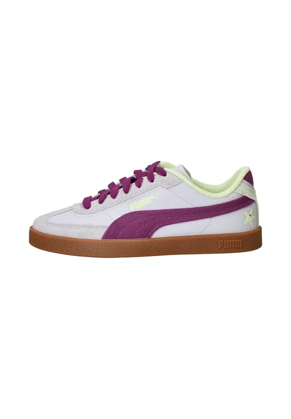 Кроссовки с кожаным верхом Club II Era Summer JR + PS Puma, Lavender Pop, Plum Wine, лавандовый