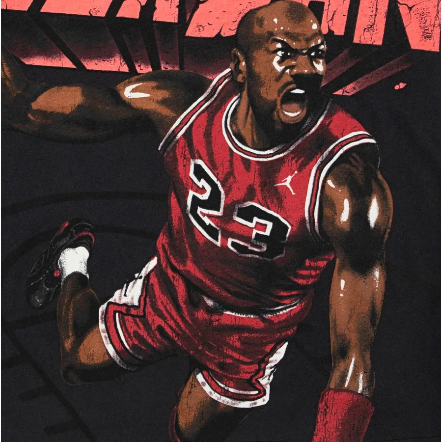 Детская футболка с принтом Jordan Slam Dunk Nike, Серый — фото 2