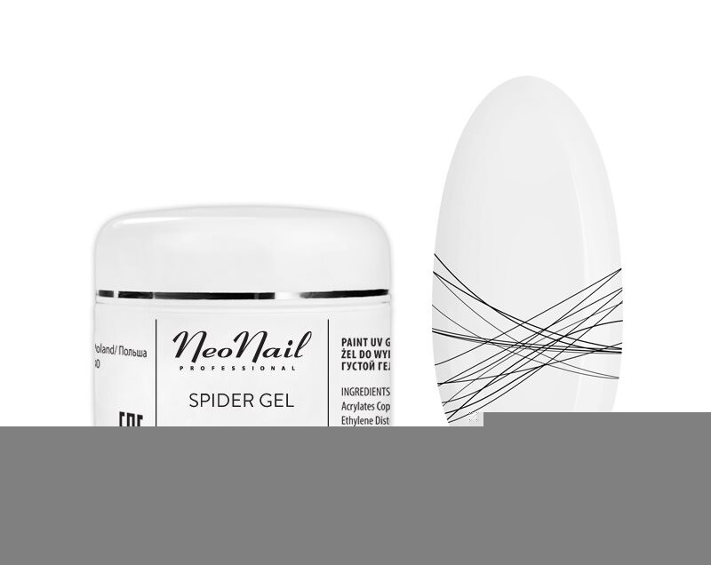 

Гель для ногтей NeoNail Spider Gel, оттенок Black 5 мл