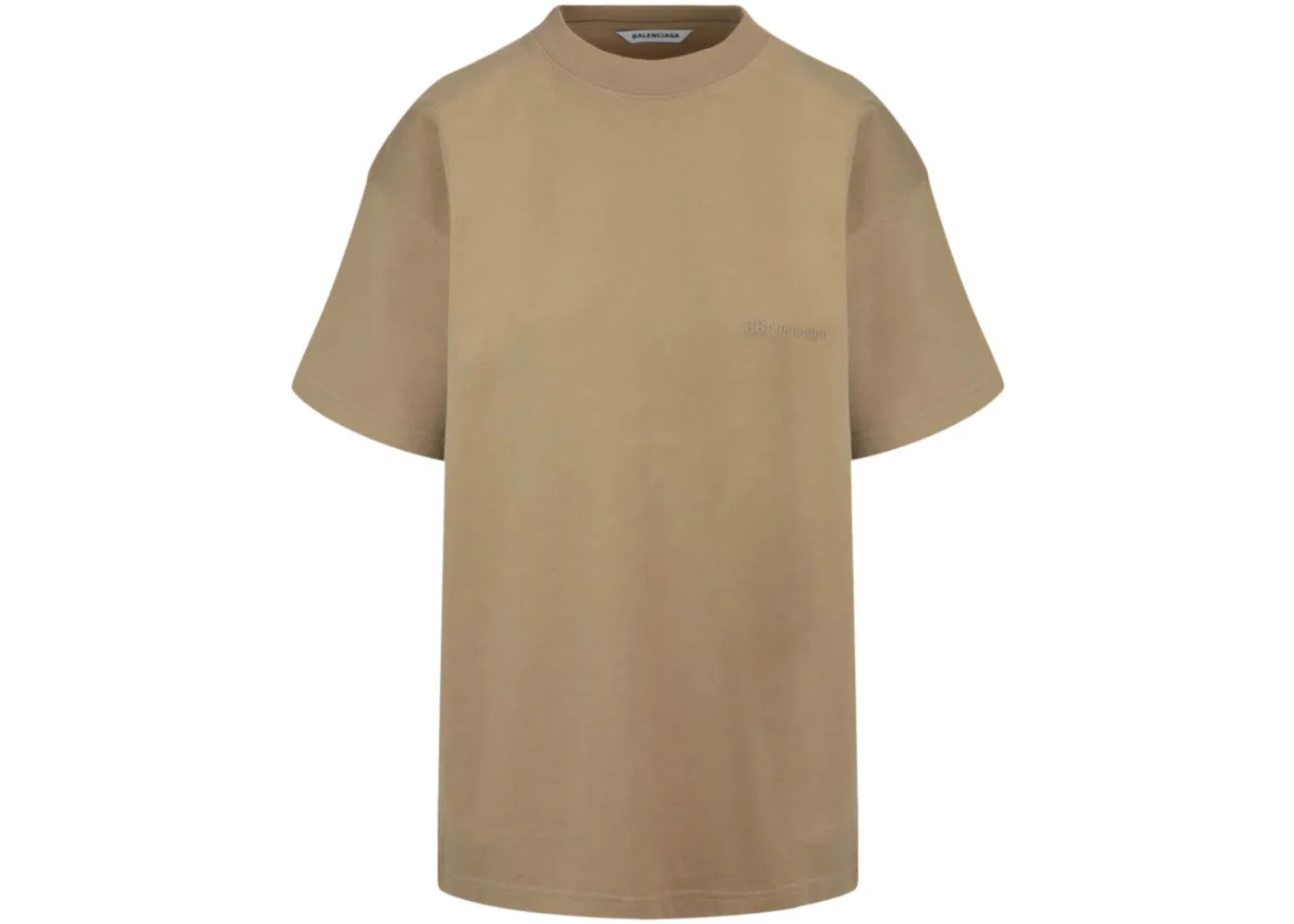 Женская футболка с принтом T-Shirt Balenciaga, Oat