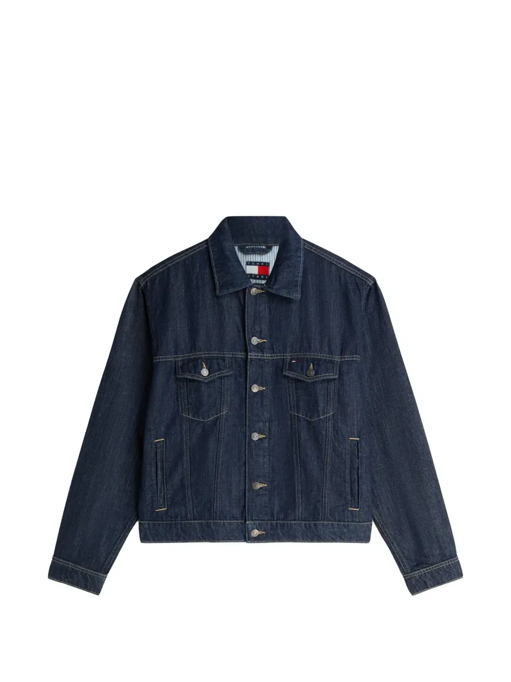 Джинсовая куртка на пуговицах Tommy Hilfiger, синий