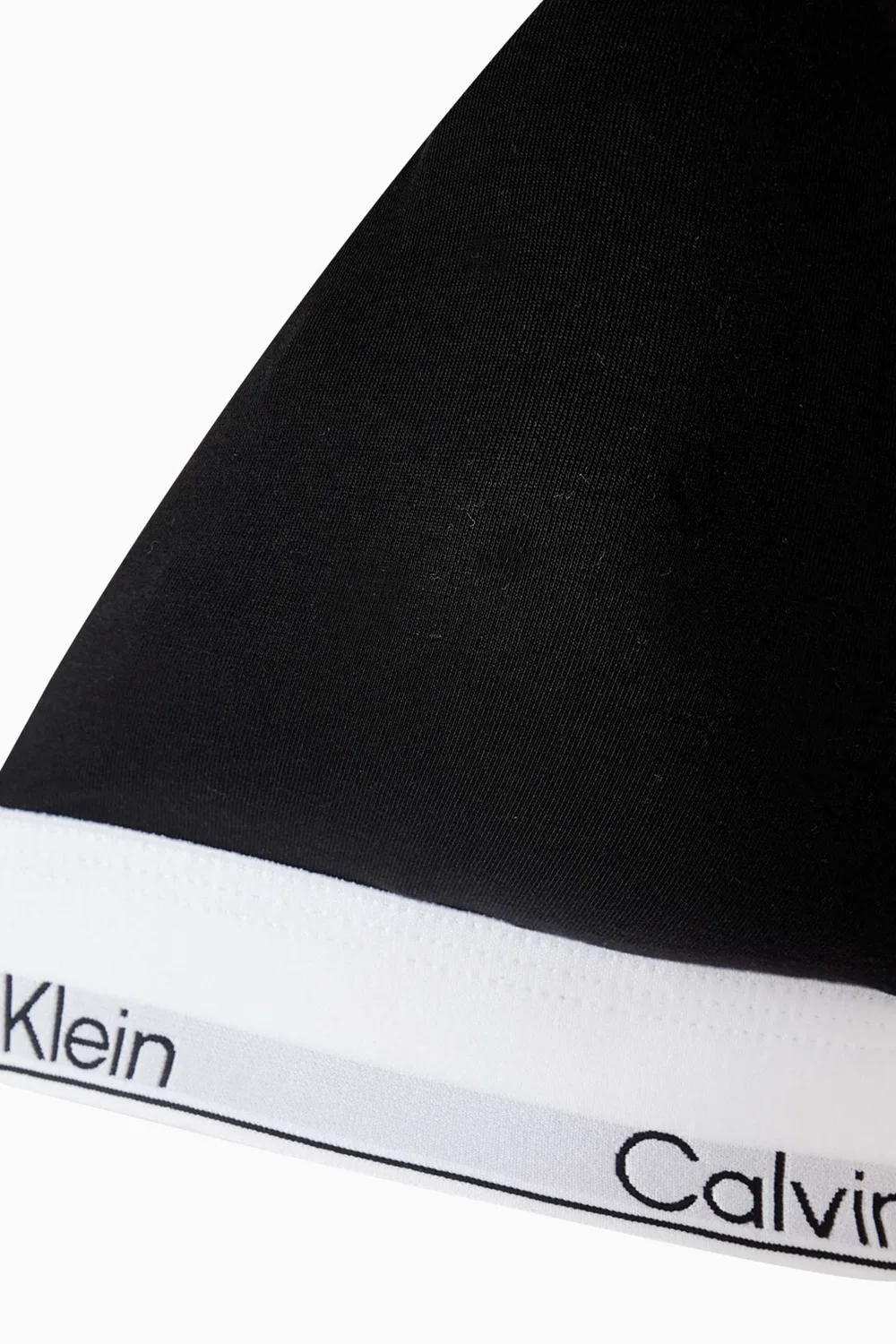 Бюстгальтер треугольный Icon Logo Calvin Klein, черный — фото 3