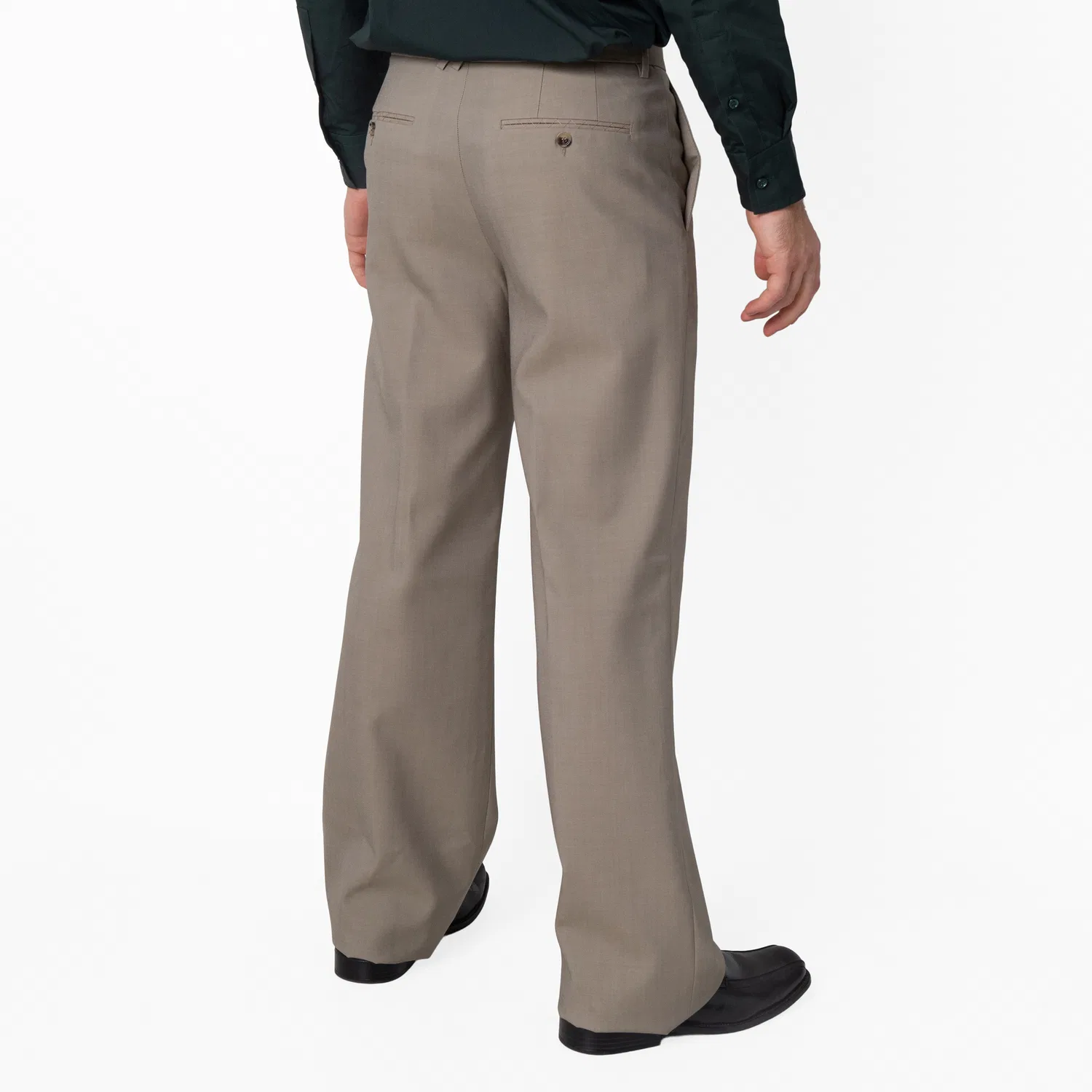Брюки классические из шерсти Wool Tailored Trousers Burberry, Cliff — фото 4