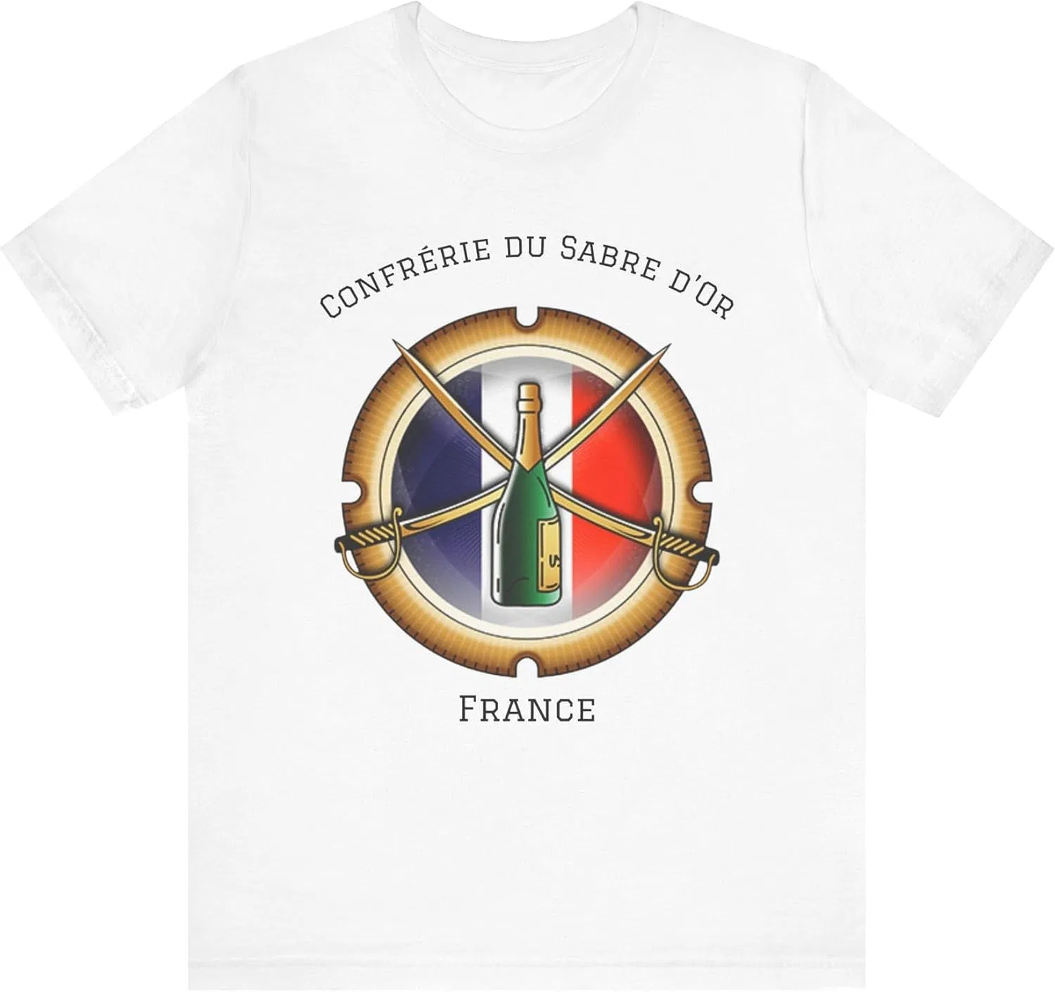 Унисекс футболка French Heritage Bella+canvas 3001, White