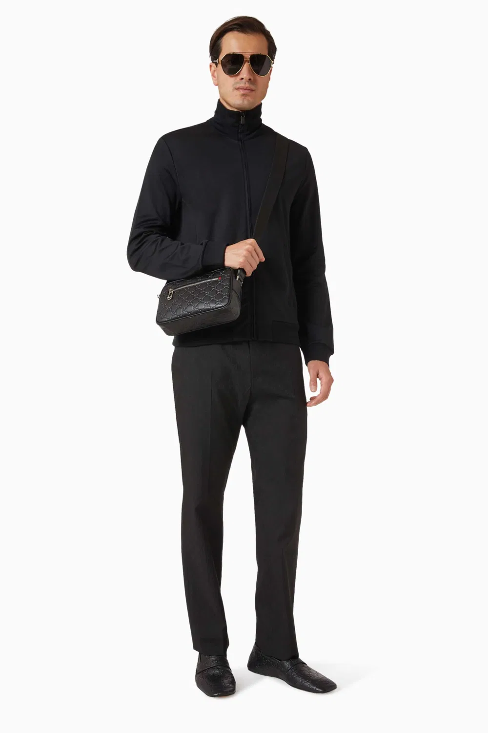Куртка на молнии Gucci, черный — фото 2