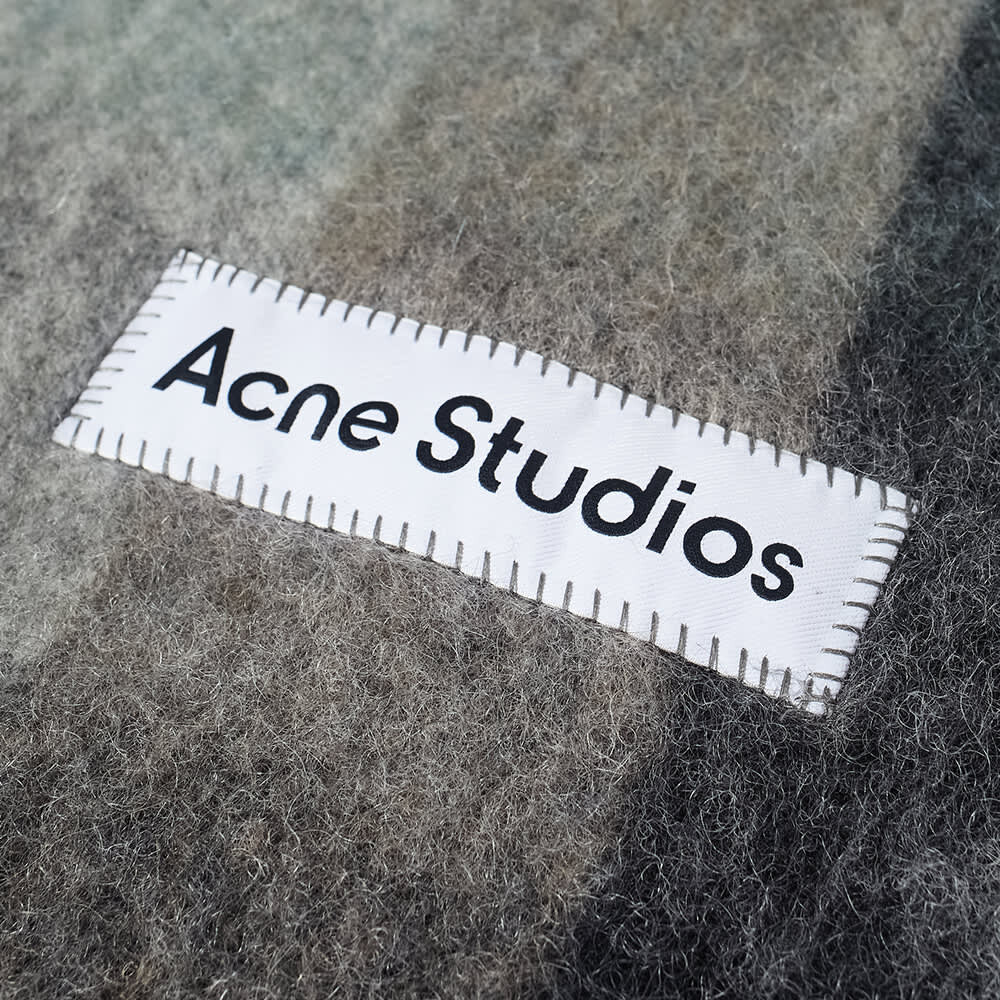 

Шарф Acne Studios Vally Check Scarf