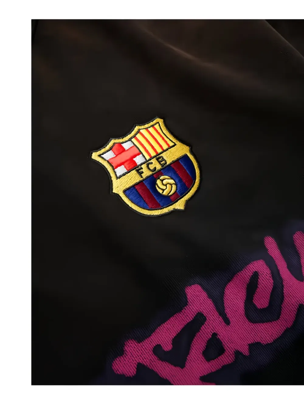 Худи с логотипом ФК Барселона в виде кактуса X Travis Scott x FC Barcelona Nike, черный — фото 3