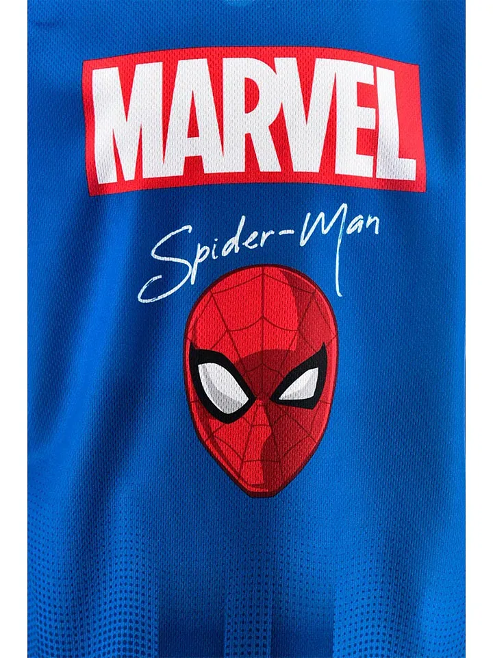 Комплект одежды с принтом Человек-паук Spiderman, синий — фото 3