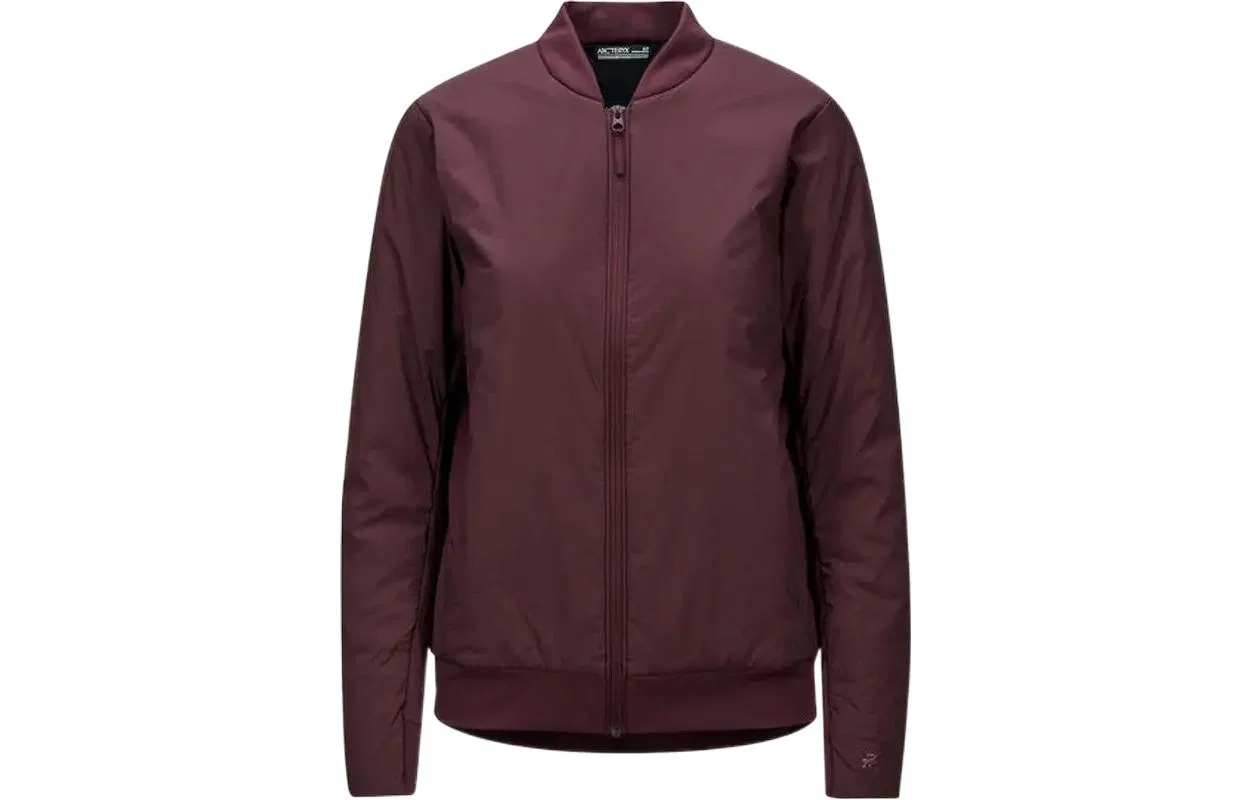 Женская куртка с бейсбольным воротником Arcteryx, Dark Purple — фото 4