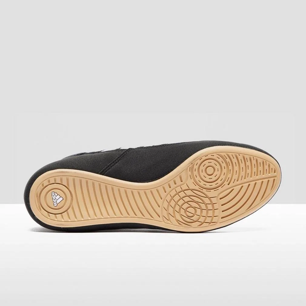 Детские боксерские кроссовки для мальчиков с сеткой Hvc K Adidas, Black Schwarz — фото 4