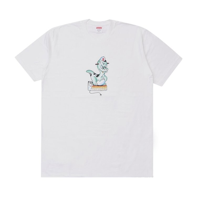 

Футболка Supreme Dinosaur Tee 'White', белый